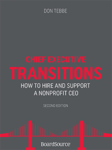 Chief Executive Transitions cover