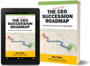 Cover of the Nonprofit CEO Succession Roadmap book