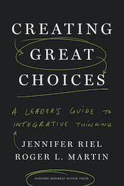 Creating Great Choices book cover